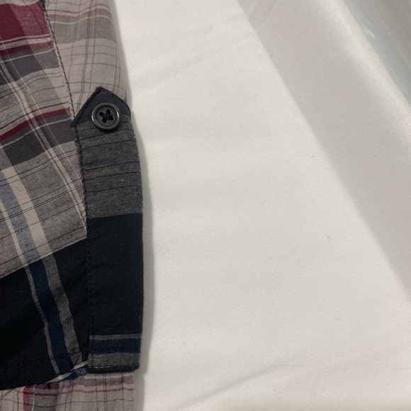 EIGHTY EIGHT,PLATINUM,LONG SLEEVE, RED,BLACK & GRAY,CHECKERED,MEN SHIRT,SIZE XXL - Picture 10 of 14